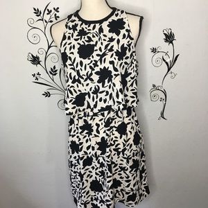 Ann Taylor loft floral dress layered 4